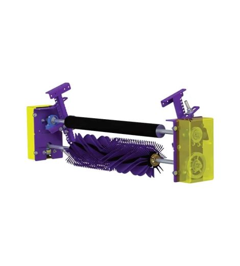 Belt-Driven Brush Cleaner