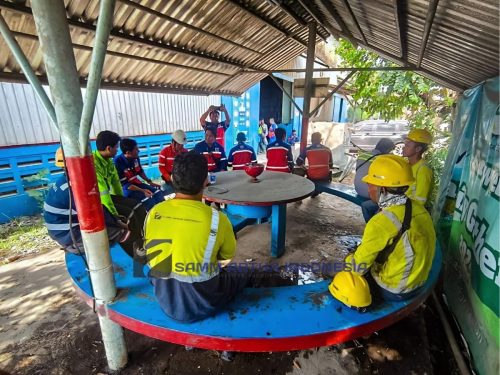 #SAMMOnSite - PT. Indocement (Hot Splicing, Pulley Relagging, & Steel Cord Repair)